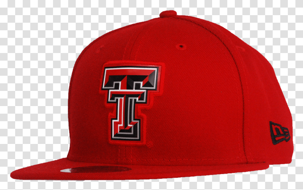 New Era Bold Bevel Twill Flatbill Cap Texas Tech University, Apparel, Baseball Cap, Hat Transparent Png