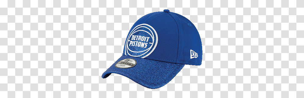 New Era Detroit Pistons Kid's Blue 9forty Shimmer Shine 2 Baseball Cap, Clothing, Apparel, Hat Transparent Png