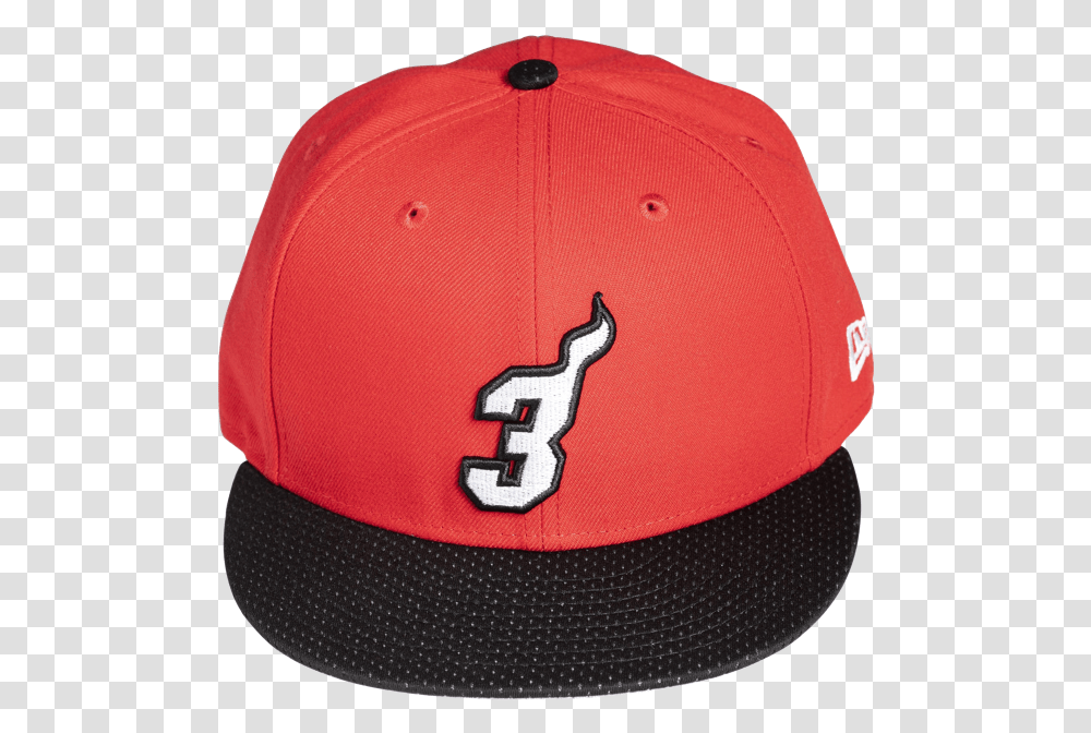 New Era Dwyane Wade 3 Snapback For Baseball, Clothing, Apparel, Baseball Cap, Hat Transparent Png