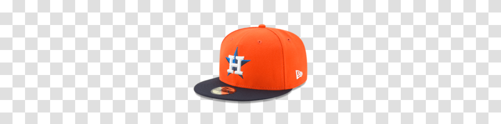 New Era Houston Astros Alternate Orange Navy Cap Mlb Baseball, Apparel, Baseball Cap, Hat Transparent Png