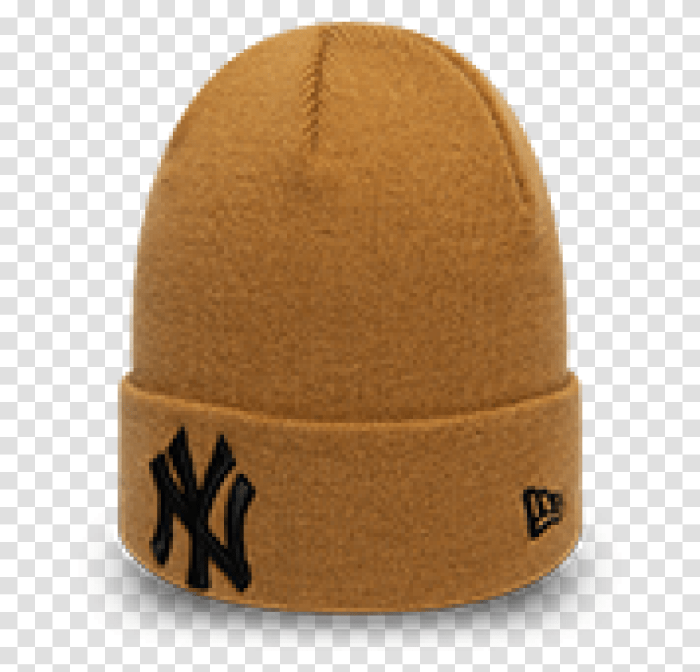New Era League Essential Cuff Knit New York Yankees New York Yankees Beanie Brown, Rug, Ammunition, Weapon, Weaponry Transparent Png
