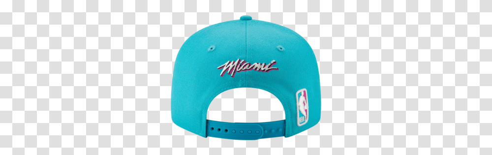 New Era Miami Heat Nba Authentics City Series 9fifty Snapback Cap Baseball Cap, Clothing, Apparel, Hat, Swimwear Transparent Png