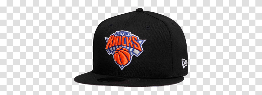 New Era Nba York Knicks Team Color Black Blue Jays Hat, Clothing, Apparel, Baseball Cap Transparent Png