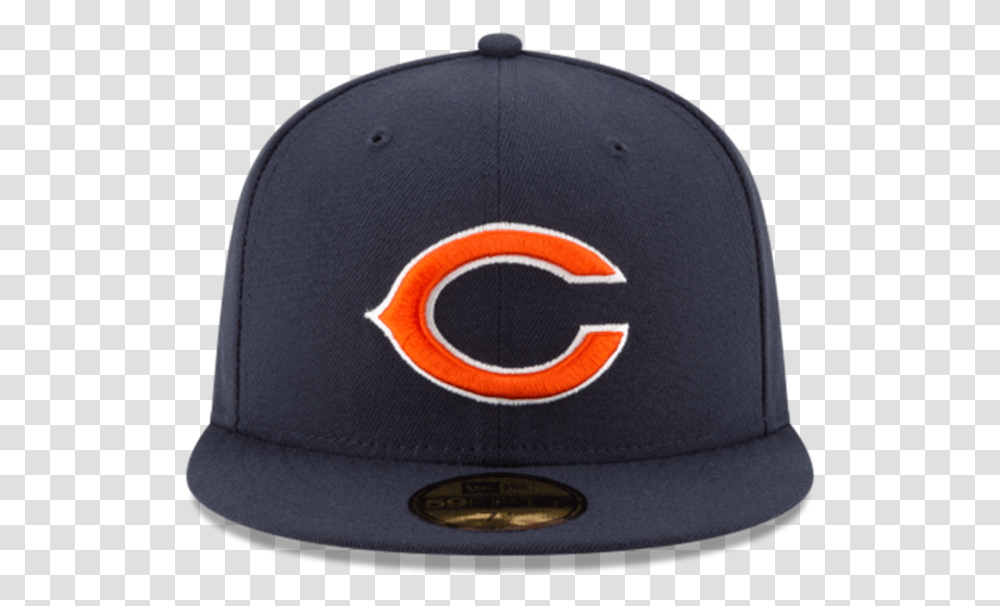 New Era Nfl Chicago Bears Basic 59fifty Navy Fitted Chicago Bears Hat, Apparel, Baseball Cap Transparent Png