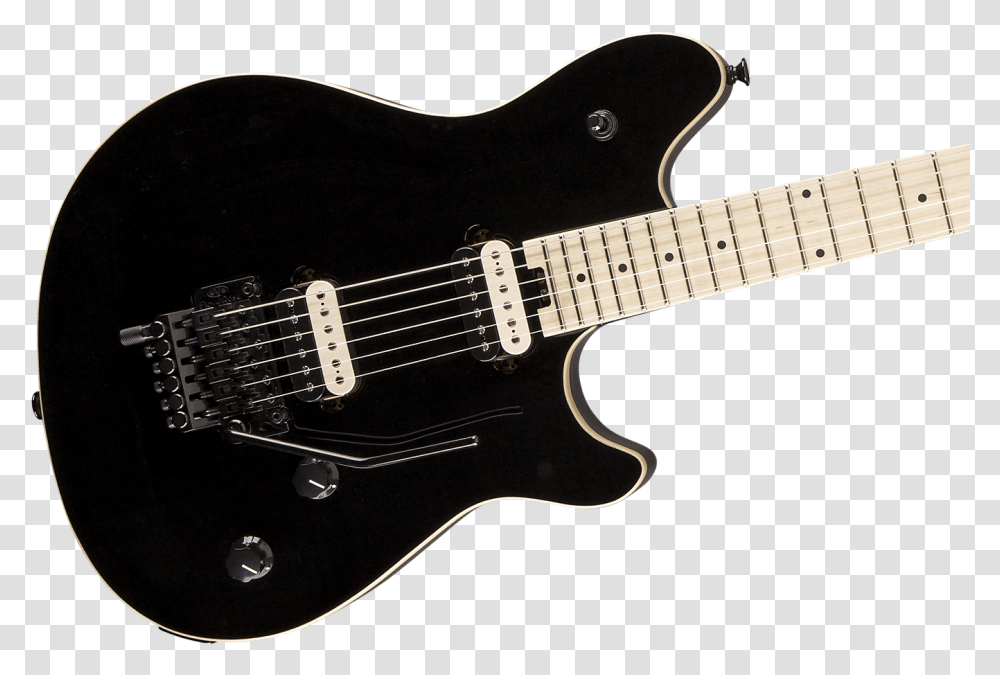 New Evh Wolfgang Special Maple Board Gloss Black Finish Electric Guitar, Leisure Activities, Musical Instrument, Bass Guitar Transparent Png