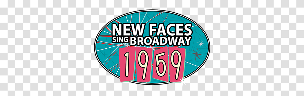 New Faces Sing Broadway 1959 Porchlight Music Theatre Dot, Number, Symbol, Text, Word Transparent Png
