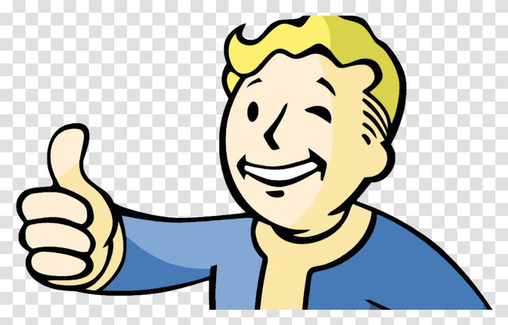 New Fallout 4 Bobbleheads Available For Vault Boy Thumbs Up, Face, Art, Graphics, Doodle Transparent Png