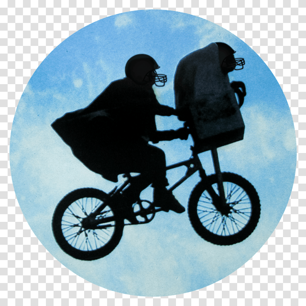 New Fantasy Football Logo Et Movie Flying Bike, Wheel, Machine, Bicycle, Vehicle Transparent Png