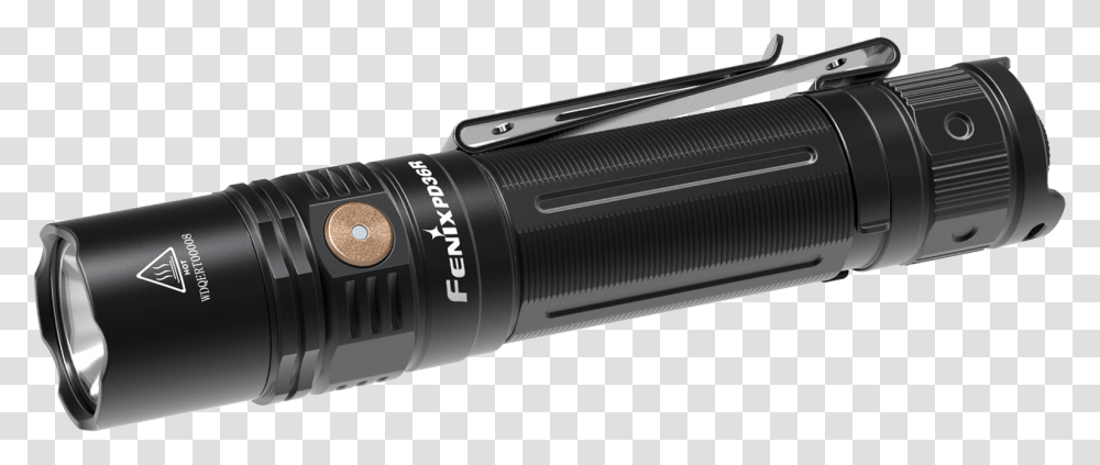 New Fenix Pd36r Rechargeable Flashlight Fenix, Lamp, Torch Transparent Png