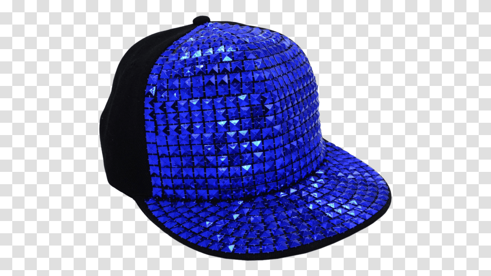 New Flat Hat Baseball Cap Hat Hip Hop Fashion Sequins Baseball Cap, Apparel, Sphere, Sun Hat Transparent Png