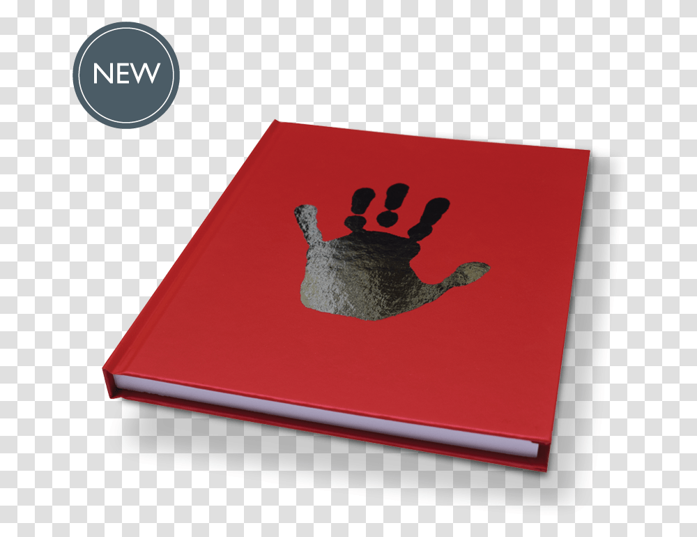 New Foil Double Handprint Green Notebook Cover Stop Sign, Bird, Animal, Diary Transparent Png