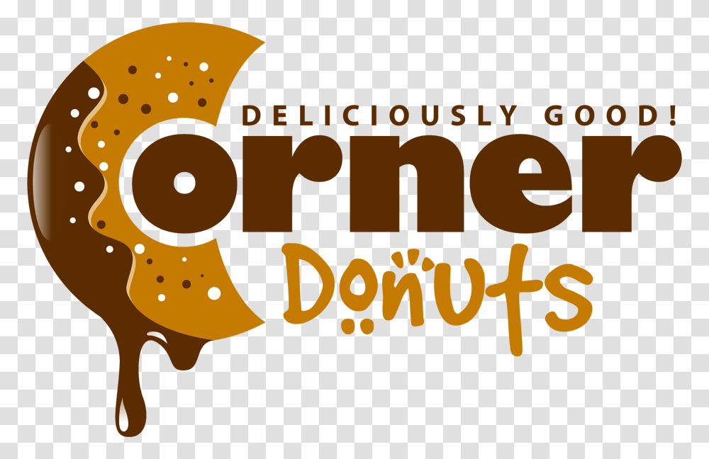 New Food Logo Design Donuts Logo Design, Text, Label, Plant, Symbol Transparent Png