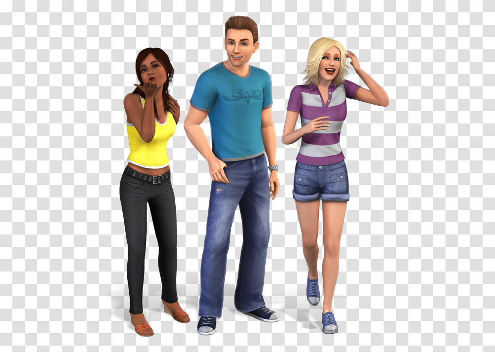 New For Sims 3 Loading Screen Minigame Sim 2 Sims 3, Person, Pants, Clothing, Shoe Transparent Png