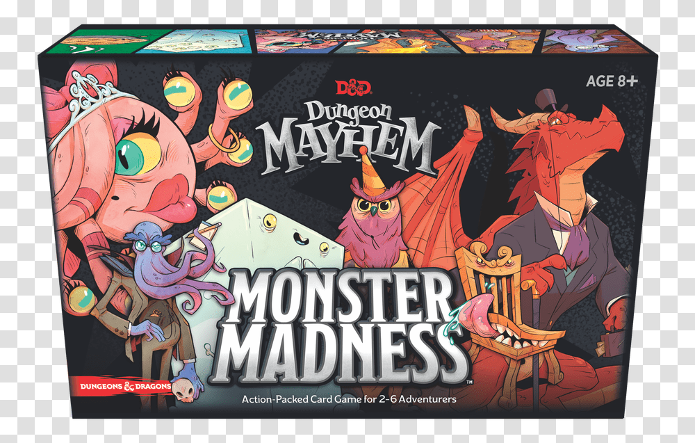 New Games Dungeon Mayhem Monster Madness, Poster, Advertisement, Leisure Activities, Hand Transparent Png
