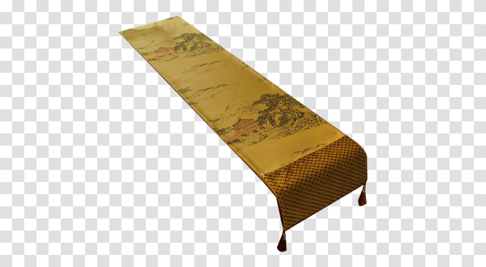 New Golden Courtyard Luxury Table Cloth Brocade Fashion Outdoor Furniture, Book, Scroll Transparent Png