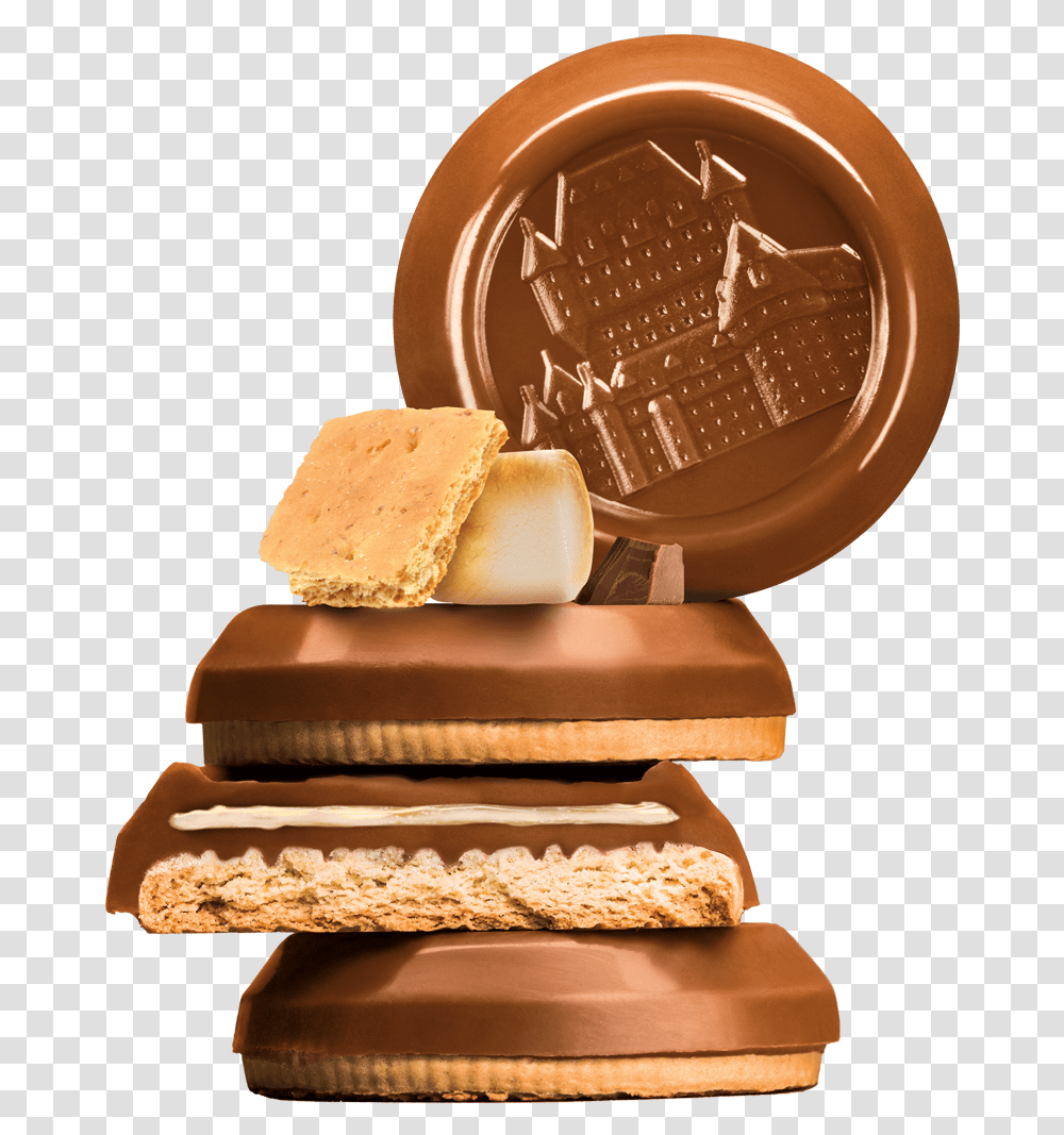 New Graham Cookies S'mores Style Truffle Leclerc Celebration Smores, Sweets, Food, Confectionery, Treasure Transparent Png