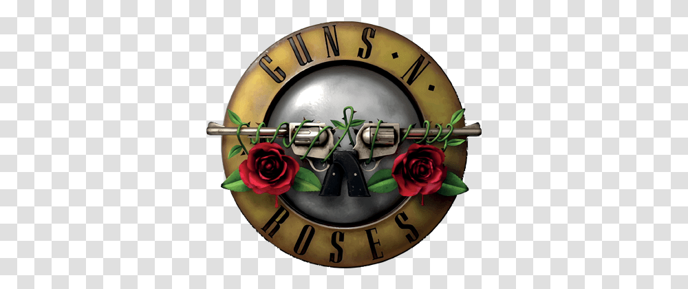 New G'n'r Logo The Jungle Mygnrforumcom Guns N' Roses Guns And Roses, Helmet, Clothing, Apparel, Clock Transparent Png