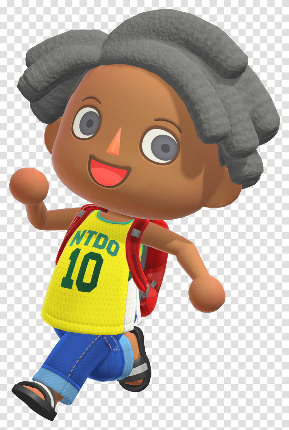New Hairstyles Bags Flowers Revealed In Amazing Animal Animal Crossing New Horizons Afro, Person, Clothing, People, Hat Transparent Png