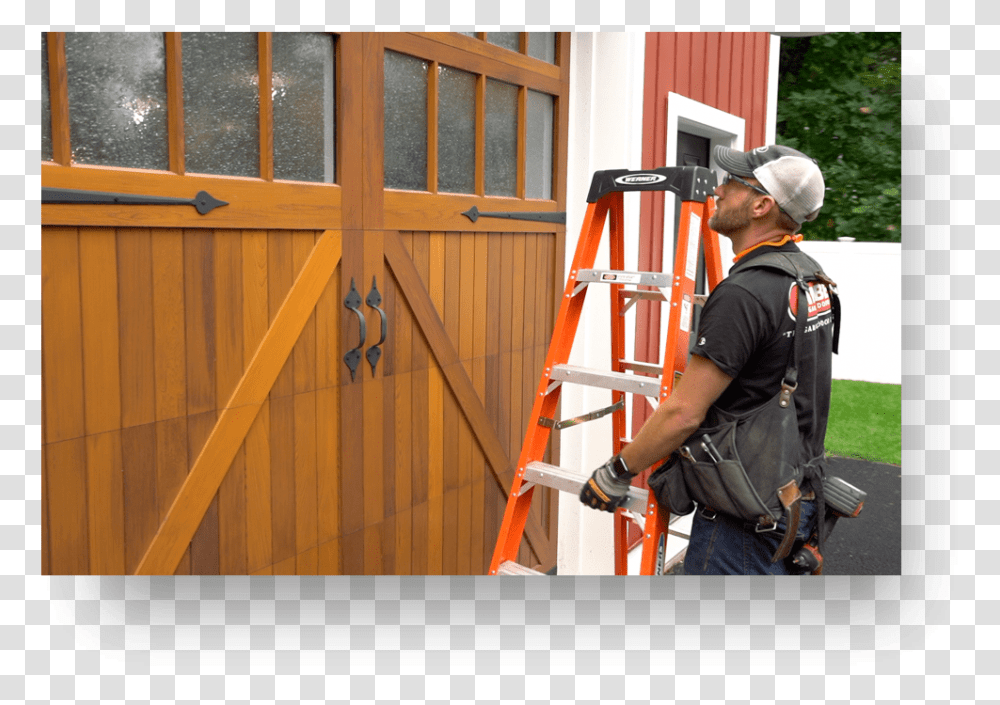 New Hampshire Garage Door Services Garage Door Services, Person, Wood, Construction Transparent Png