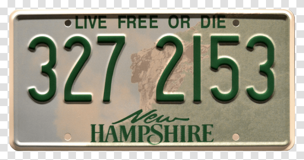 New Hampshire License Plate Transparent Png