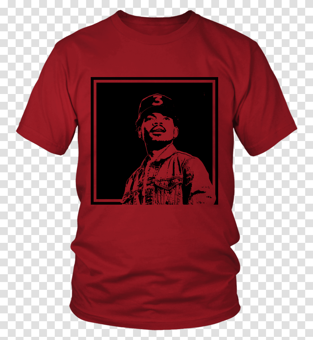 New Hip Hop Graphic T Shirt Featuring Chance The Rapper Android 17 Victory Royale, Apparel, T-Shirt, Person Transparent Png