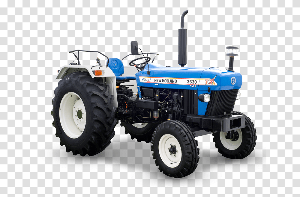 New Holland Tractor, Vehicle, Transportation, Wheel, Machine Transparent Png