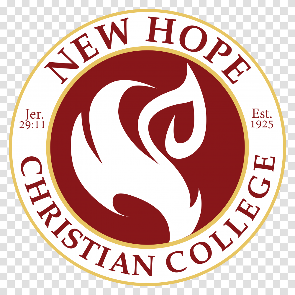New Hope Christiann College New Hope Christian College Logo, Symbol, Trademark, Ketchup, Food Transparent Png