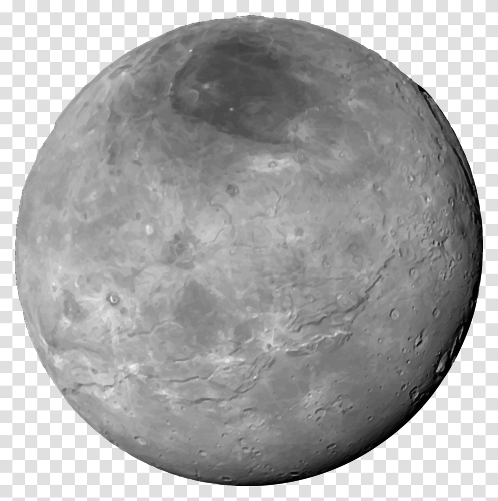 New Horizons Charon Pluto Natural Satellite Clip Art Charon Moon Clear Background, Nature, Outdoors, Outer Space, Night Transparent Png