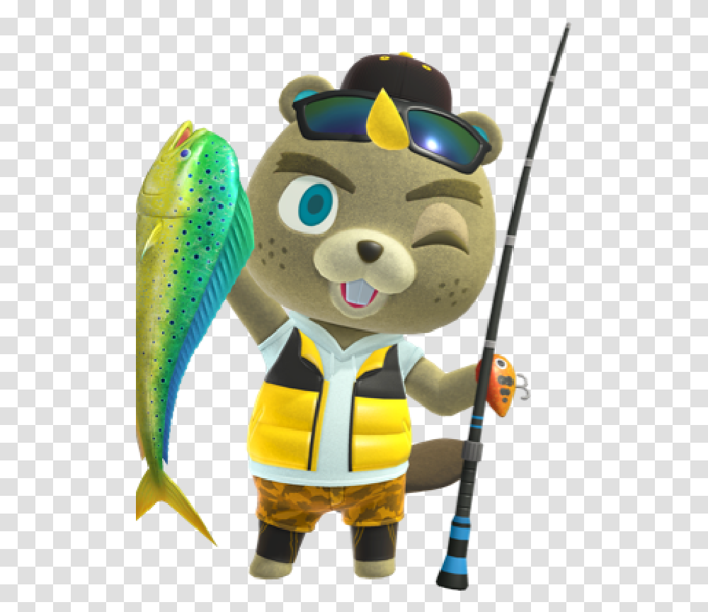 New Horizons Cj Cj From Animal Crossing, Toy, Outdoors, Angler, Fishing Transparent Png