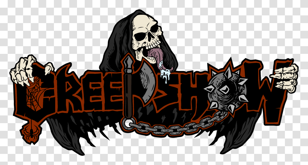 New Horror Metal Band Creepshow To Logo Creep Show, Person, Human, Pirate, Sunglasses Transparent Png