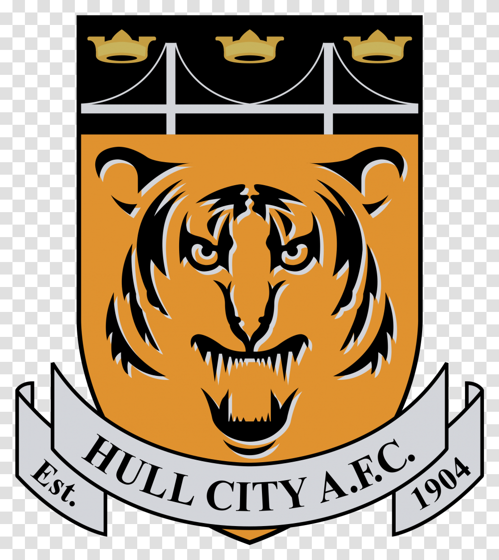 New Hull City Crest, Label, Emblem Transparent Png