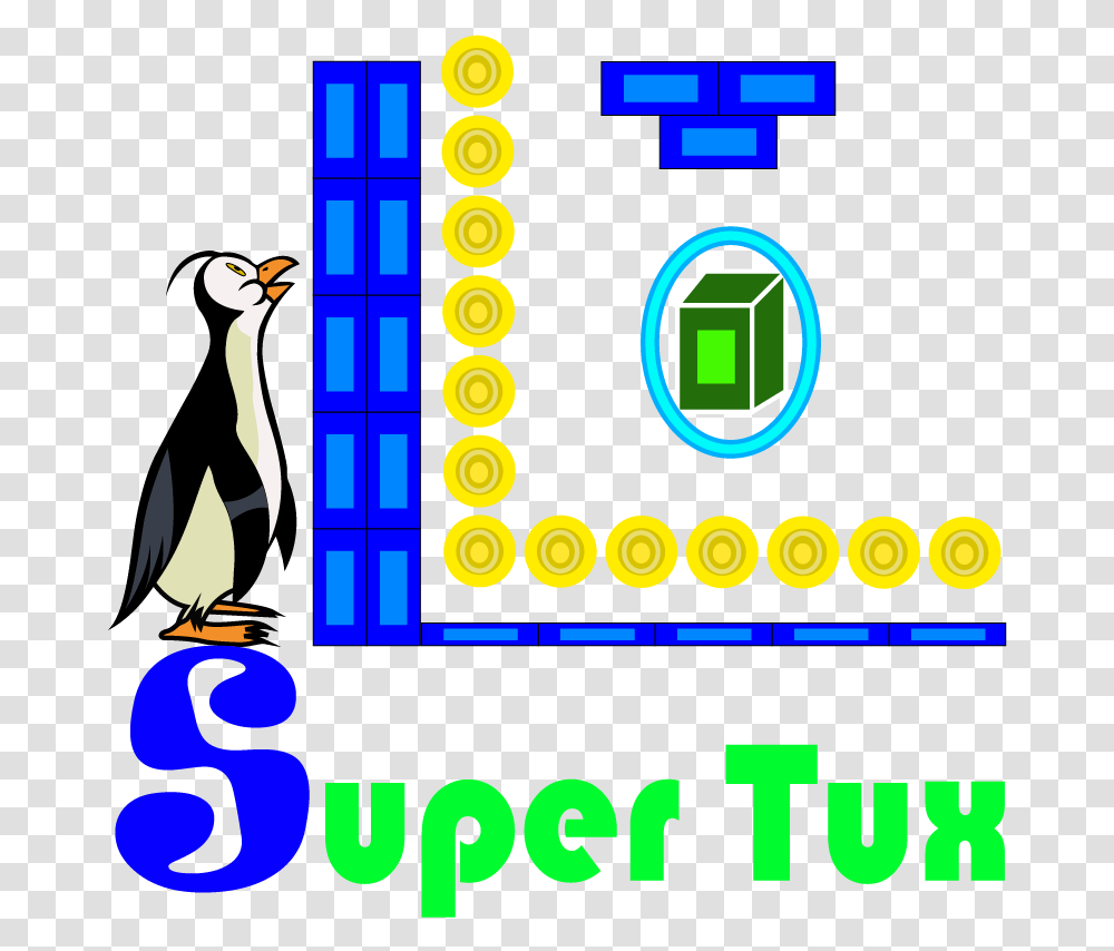 New Icon For The Open Source Game Super Tux Using Adobe Vertical, Pac Man, Text Transparent Png