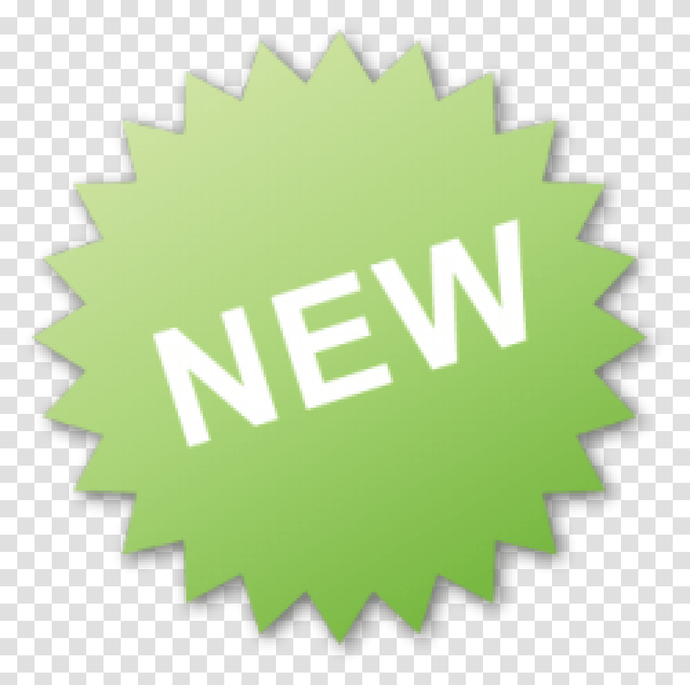 New Icon Green, Label, Sticker, Logo Transparent Png