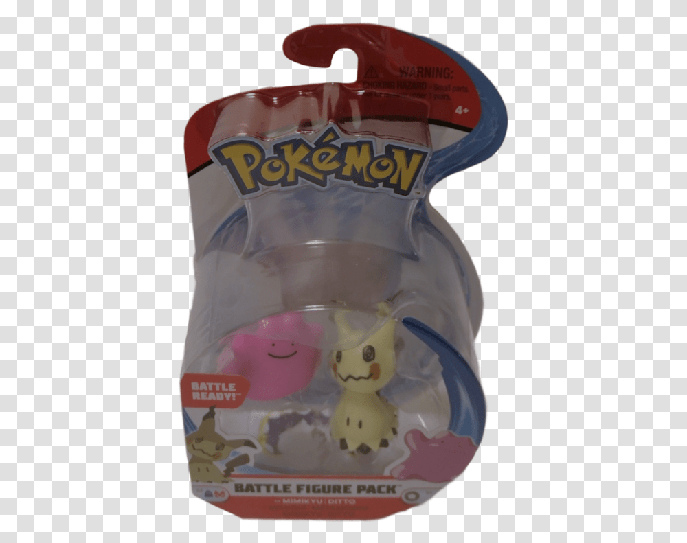 New In Package Pokemon Mimikyu And Ditto Battle Figure Pack Pokemon Battle Figure Pack, Sweets, Food, Confectionery, Helmet Transparent Png