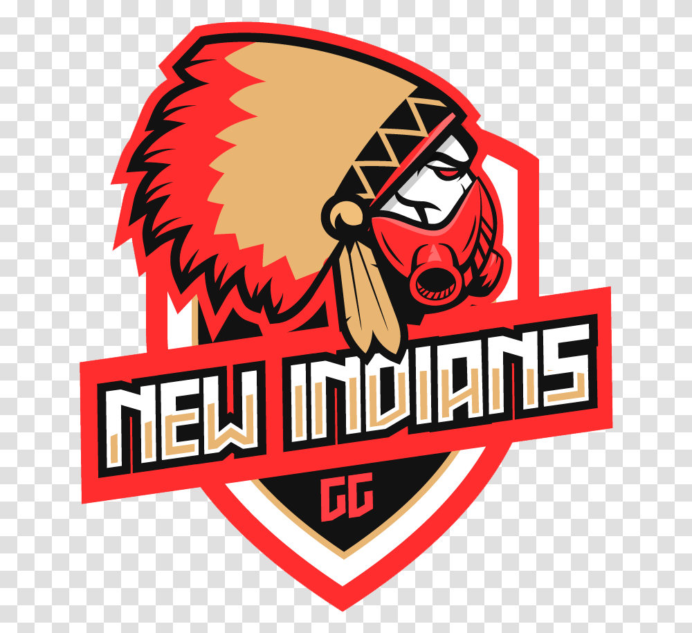 New Indians Gg New Indians Gg, Logo, Symbol, Trademark, Pirate Transparent Png