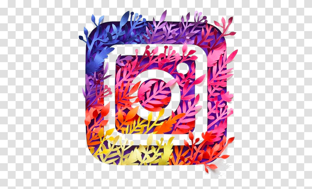 New Instagram Logo 2020 Instagram Logo Cool Design, Graphics, Art, Modern Art, Floral Design Transparent Png