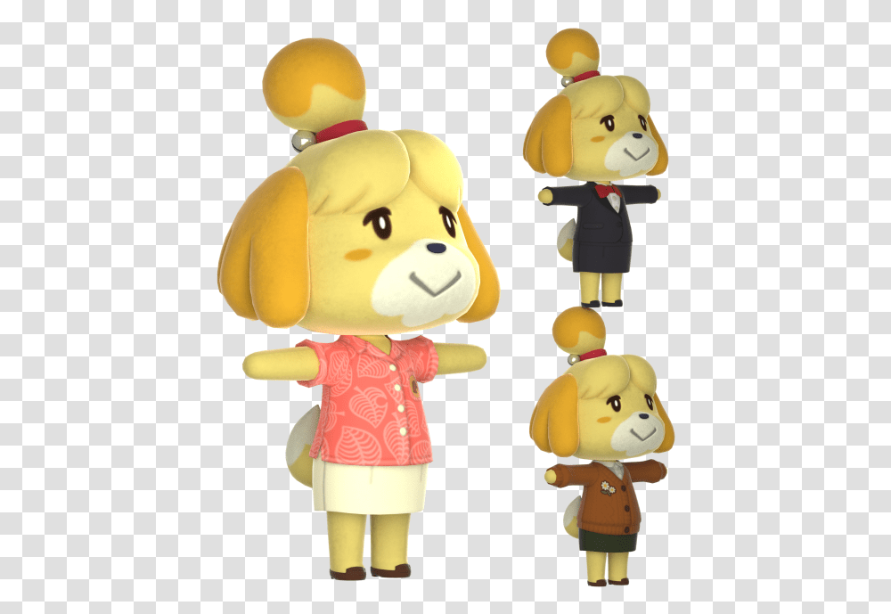 New Isabelle Animal Crossing Icon, Figurine, Doll, Toy, Barbie Transparent Png