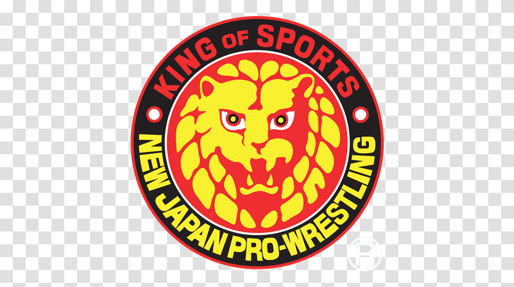 New Japan Pro Wrestling Posts Full Logo New Japan Pro Wrestling, Symbol, Trademark, Badge, Text Transparent Png