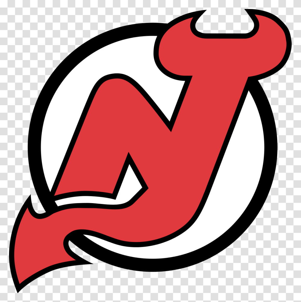 New Jersey Devils Devils Du New Jersey, Alphabet, Number Transparent Png