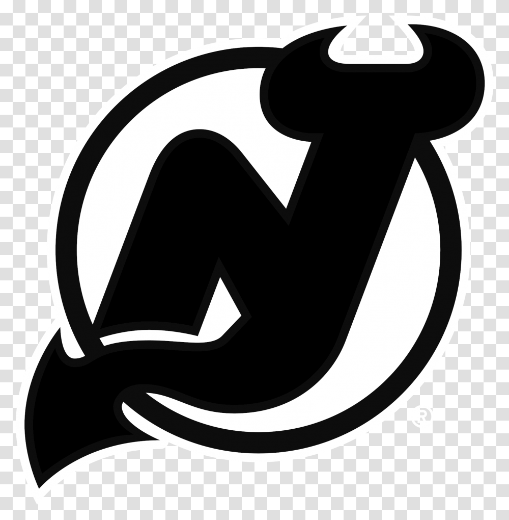 New Jersey Devils Logo New Jersey Devils, Symbol, Trademark, Hammer, Tool Transparent Png