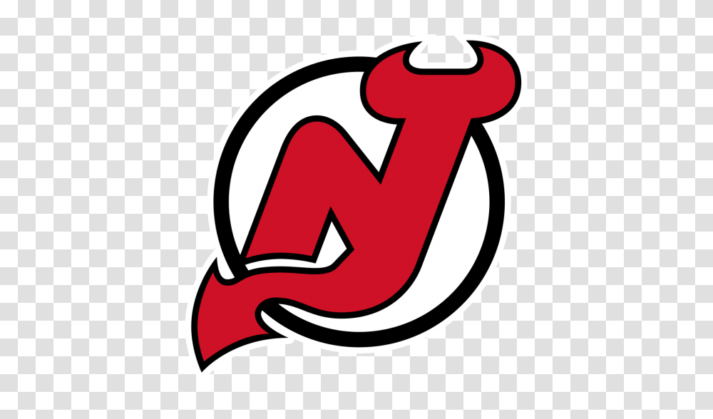New Jersey Devils New Jersey Devils Logo, Text, Symbol, Alphabet, Trademark Transparent Png
