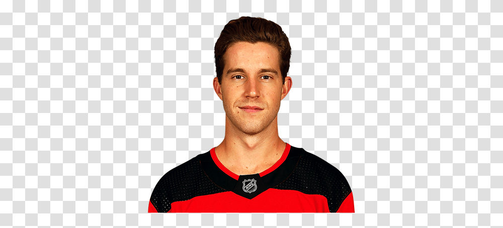 New Jersey Devils News Scores Schedule Roster The Devils Damon Severson, Person, Human, Clothing, Apparel Transparent Png