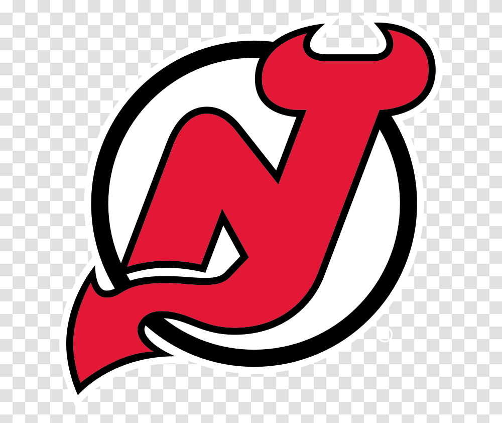 New Jersey Devils Team News New Jersey Devils Logo, Text, Symbol, Number, Trademark Transparent Png