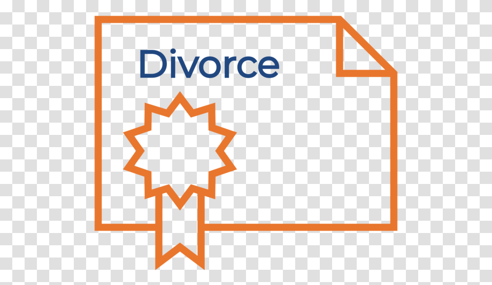 New Jersey Divorce Certificate Nj Divorce Certificate, Star Symbol, Emblem Transparent Png