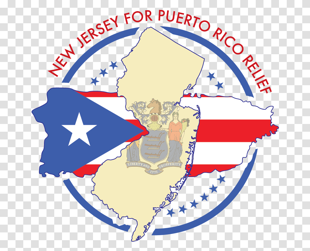 New Jersey For Puerto Rico Island Puerto Rico Flag, Poster, Advertisement, Star Symbol Transparent Png