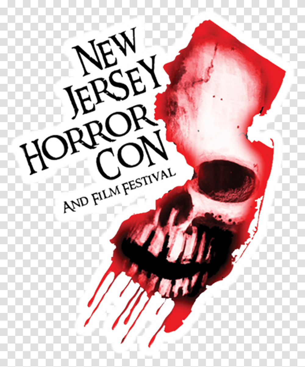 New Jersey Horror Con Logo, Poster, Advertisement, Label Transparent Png