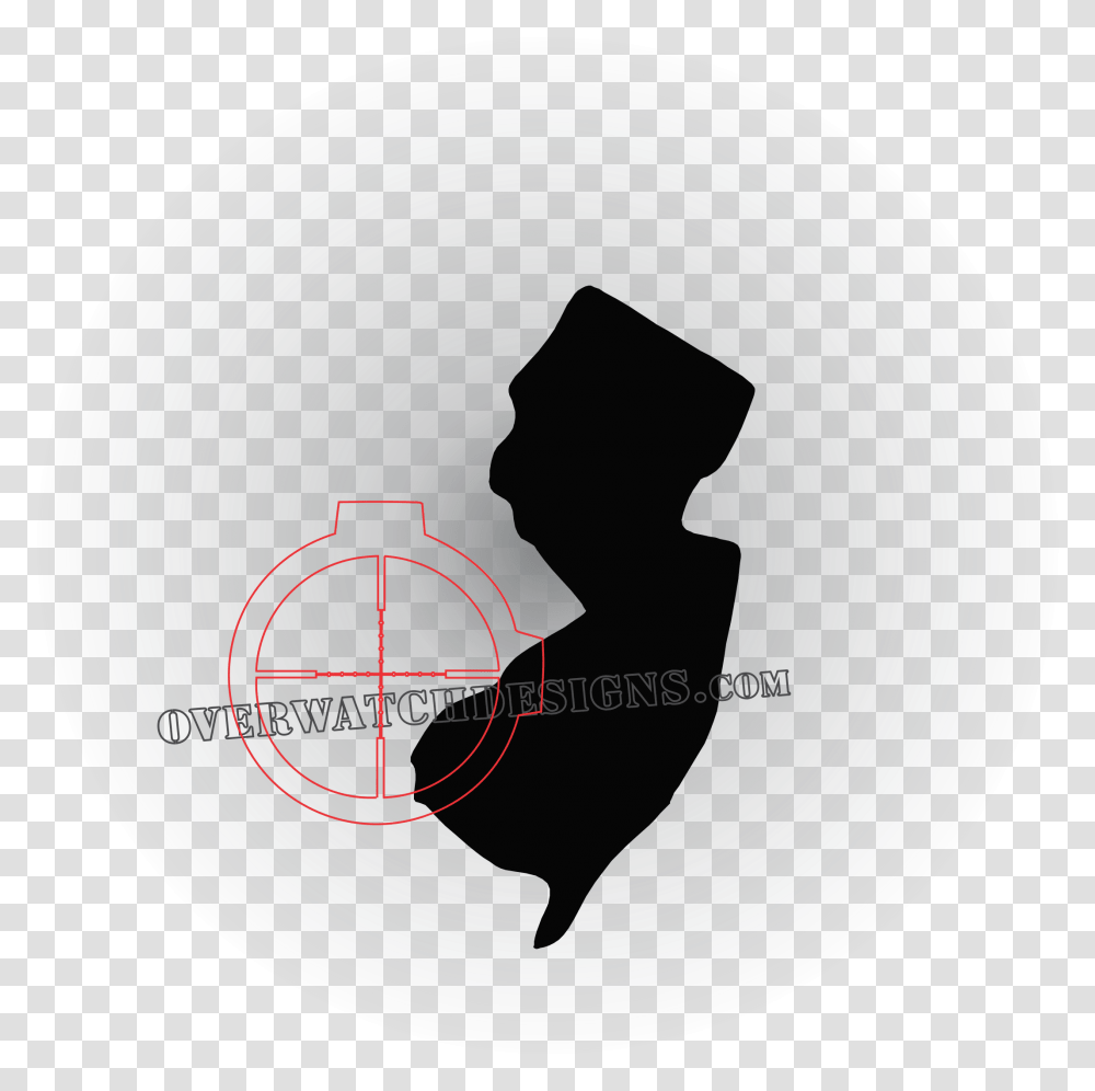 New Jersey Outline Emblem, Frisbee, Toy Transparent Png
