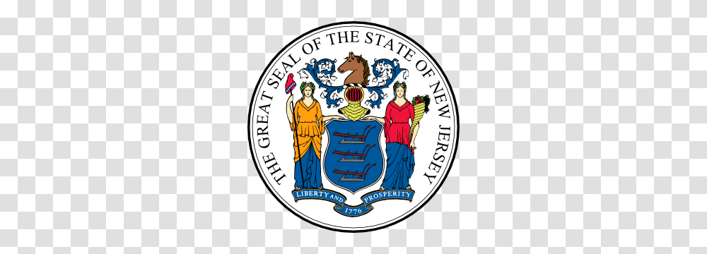 New Jersey State Seal Clip Art, Person, Human, Coin, Money Transparent Png
