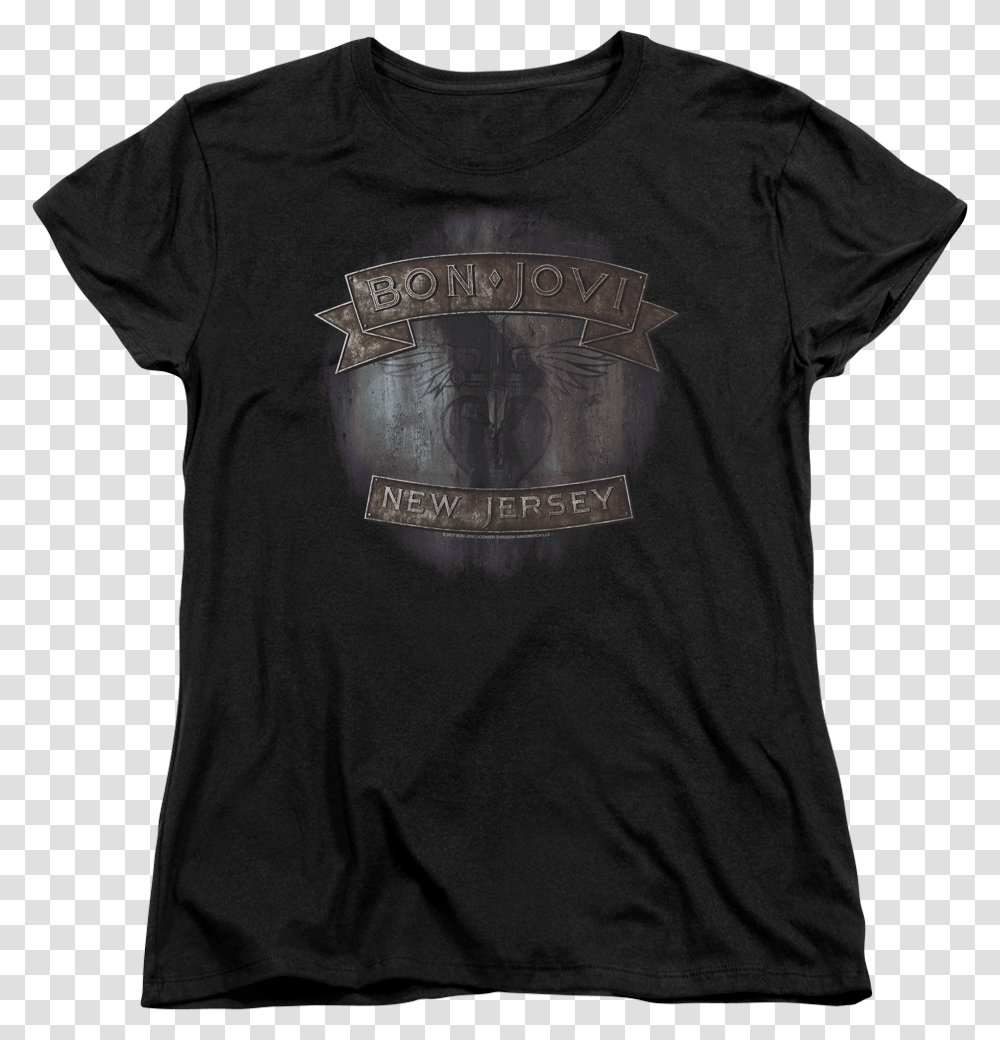 New Jersey T Shirt Bon Jovi Michael Knight Rider Short, Apparel, T-Shirt, Person Transparent Png