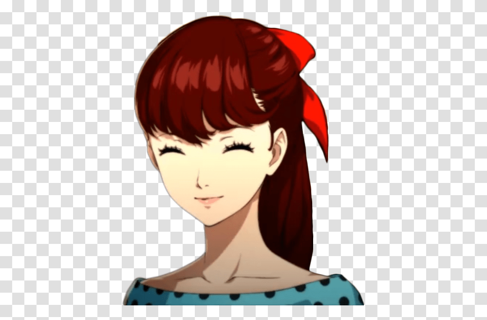 New Kazoo Churchofkasumi Kasumi Persona 5 Portrait, Human, Comics, Book, Manga Transparent Png